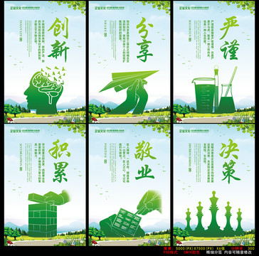 創(chuàng)新分享決策嚴(yán)謹(jǐn)積累敬業(yè)形象墻