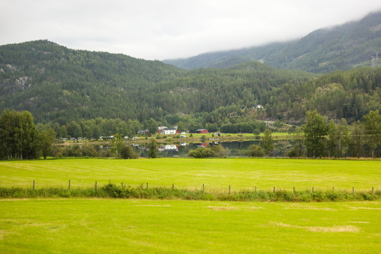 北欧的村庄