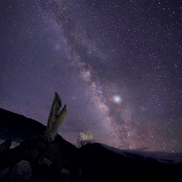 高原银河星空