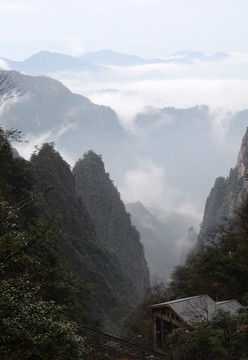 水墨黄山