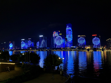 闽江夜景