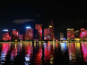 闽江夜景