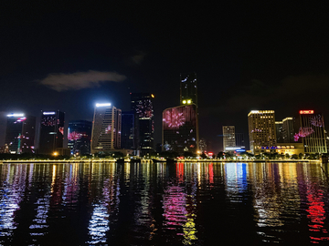 閩江夜景