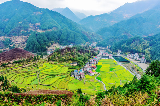 台回山风光