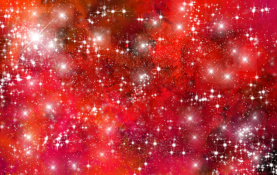 高清璀璨星空圖