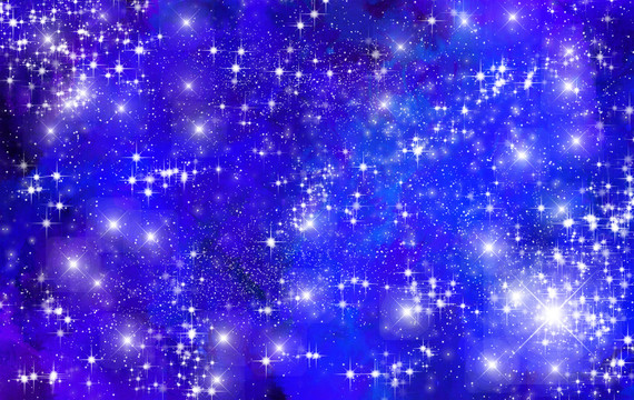 高清唯美的星空裝飾畫