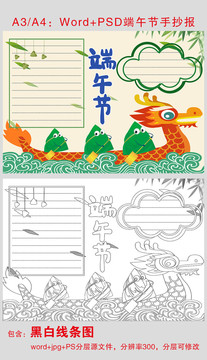 端午節(jié)手抄報(bào)