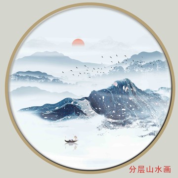 圓形畫(huà)裝飾畫(huà)