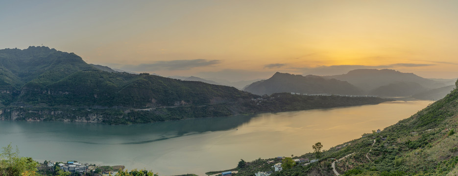 向家坝库区风光