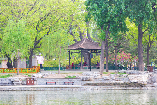 北京陶然亭公园望瑞亭