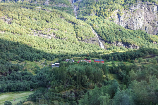 挪威松恩峡湾风光