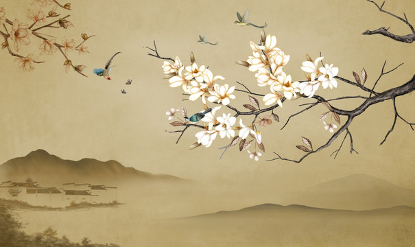 工筆花鳥(niǎo)