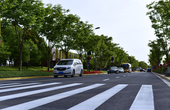 公路上的汽車