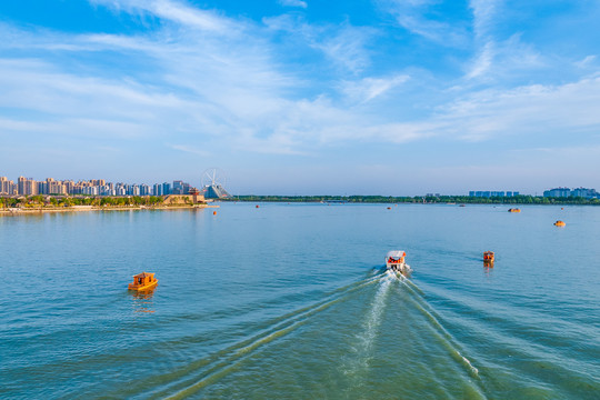 东昌湖风光