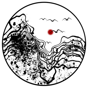 圓形裝飾畫