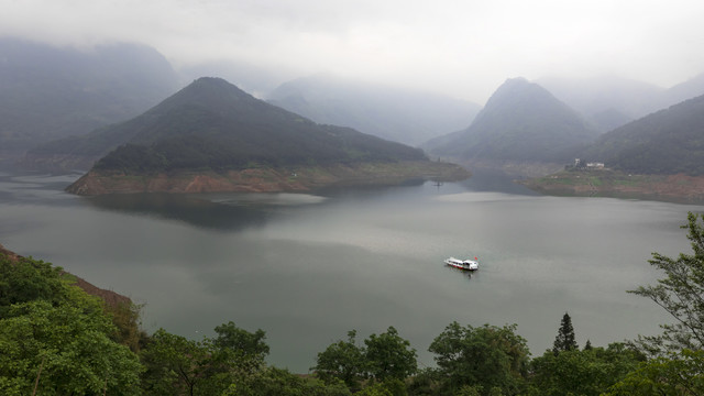 涪江六峡风光