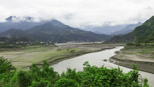 涪江六峡风光