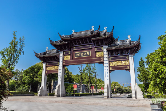 苏州阳澄湖重元寺风景