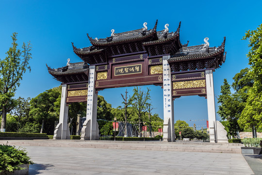 苏州阳澄湖重元寺风景