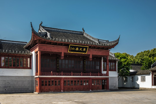 苏州阳澄湖重元寺风景