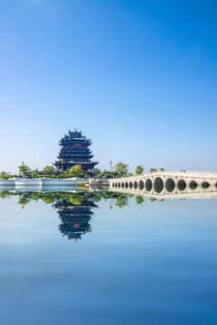 苏州阳澄湖重元寺风景