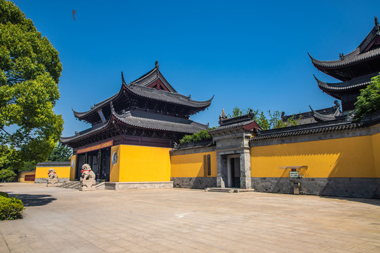 苏州阳澄湖重元寺风景