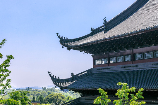 苏州阳澄湖重元寺风景