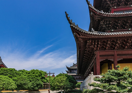 苏州阳澄湖重元寺风景