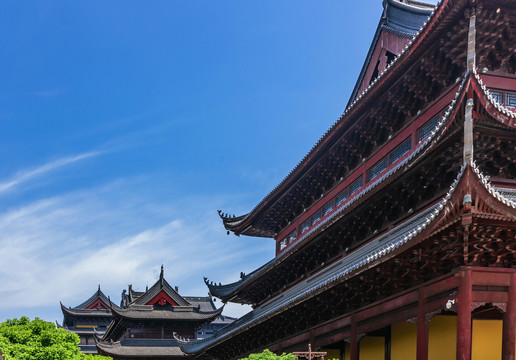 苏州阳澄湖重元寺风景