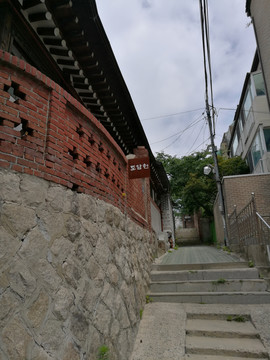 韩国传统房屋别墅