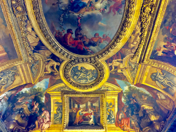 凡尔赛宫穹顶装饰