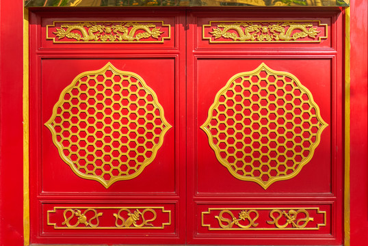 中式门窗装饰