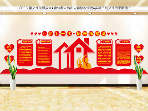 關(guān)工委文化墻