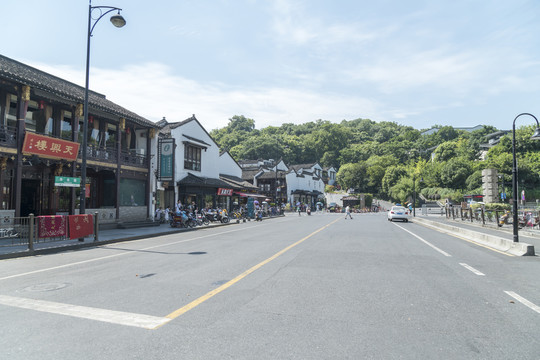 杭州老街街景