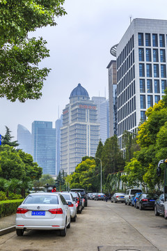 上海陆家嘴街景