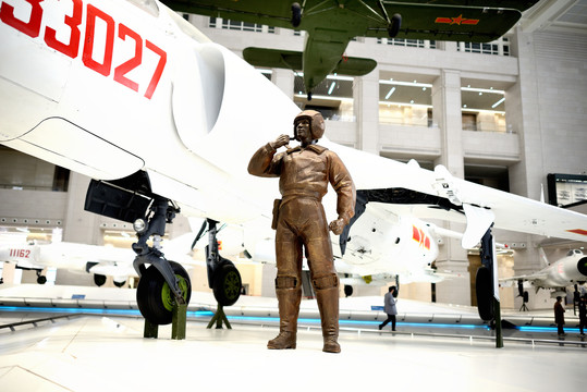 航空兵雕塑