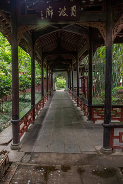 仿古建筑园林公园