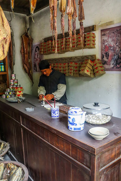 老上海店铺