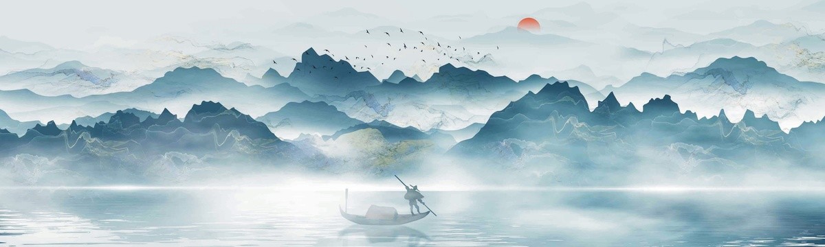 巨幅山水