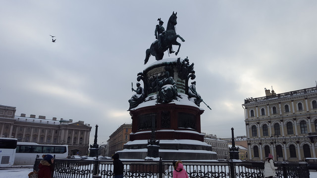 尼古拉一世骑马雕像
