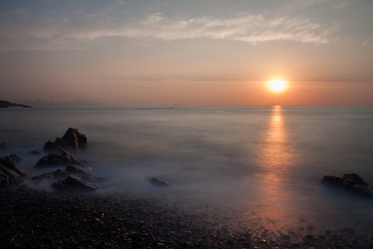 海滨日出