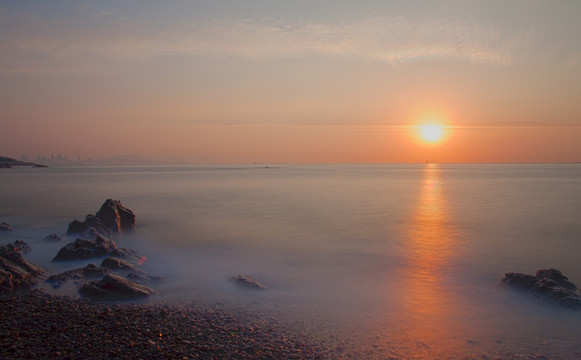 海滨日出