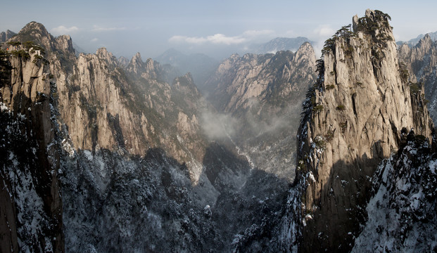 黄山雪景