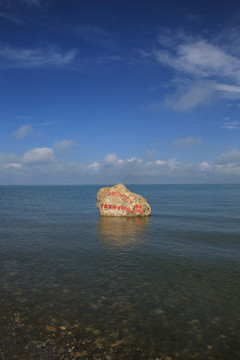 青海留念油菜花田园美景