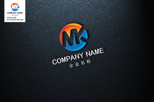 字母MKLOGO