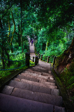 登山石阶