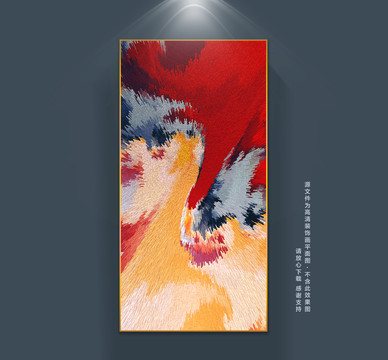 現(xiàn)代抽象油畫