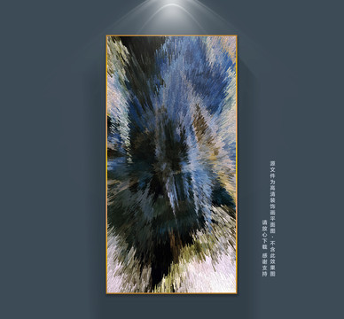 抽象油畫