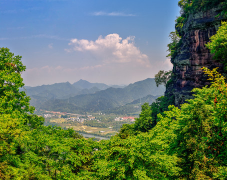 齐云山风光