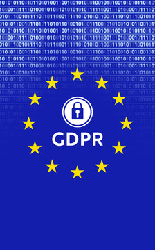 欧盟旗帜和数据保护条例